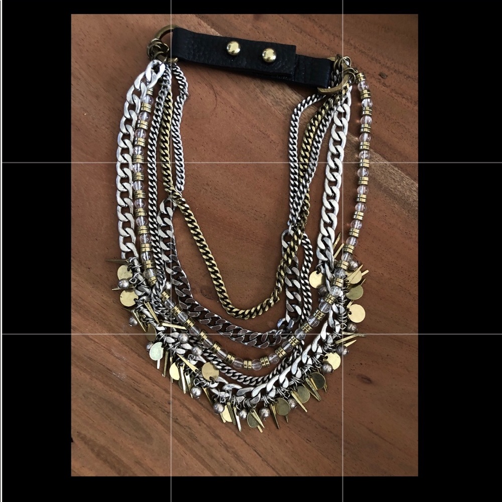 COPY - Jenny Bird Two tone metal Talitha Collar n…